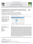 How geographical factors and decision-makers' perceptions influence the prioritization of ecosystem services: analysis in the Spanish rice field areas in RAMSAR Mediterranean wetlands