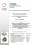 Mune as a culinary heritage and vector of territorial development in Lebanon: the socio-spatial dynamics of the preservation of traditional "mune" foods by women cooperatives, an application to the case of the Beqa’ Valley [Le Mune comme patrimoine culinaire et vecteur de développement territorial au Liban : les dynamiques socio-spatiales de la conservation des aliments traditionnels « mune » par les coopératives de femmes, une application au cas de la vallée de la Beqa]