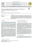 Towards a sustainable agriculture: achievements and challenges of Sustainable Development Goal Indicator 2.4.1