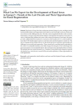 What can we expect for the development of rural areas in Europe? Trends of the last decade and their opportunities for rural regeneration