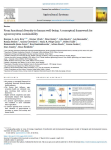 From functional diversity to human well-being: a conceptual framework for agroecosystem sustainability