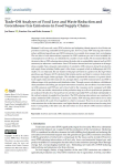 Trade-off analyses of food loss and waste reduction and greenhouse gas emissions in food supply chains