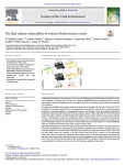 The high climate vulnerability of western Mediterranean forests