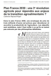 Plan France 2030 : une 3e révolution agricole pour répondre aux enjeux de la transition agroalimentaire ?