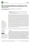 Risk, vulnerability, and resilience in agriculture and their impact on sustainable rural economy development: a case study of Greece