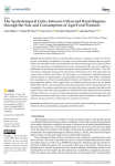 The spatiotemporal links between urban and rural regions through the sale and consumption of agri-food products