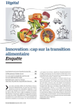 Innovation : cap sur la transition alimentaire. Enquête