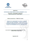 Analyse de la vulnérabilité du système coopératif viticole aux aléas climatiques : étude du cas d’une coopérative languedocienne touchée par un épisode de gel et une inondation lors de la campagne 2021