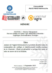 Analyse de l'approvisionnement en produits durables dans la restauration des collèges et établissements médico-sociaux de la Charente : étude de faisabilité et perspectives pour la mise en oeuvre de la loi EGalim