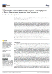 Exploring the effects of climate change on farming system choice: a farm-level space-for-time approach