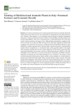 Farming of medicinal and aromatic plants in Italy: structural features and economic results