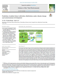 Prediction of global wheat cultivation distribution under climate change and socioeconomic development