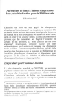 Agriculture et climat : liaisons dangereuses donc priorités d'action pour la Méditerranée