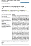 Using farmers' ex ante preferences to design agri-environmental contracts: a systematic review