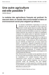 Une autre agriculture est-elle possible ?