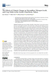 The effects of climate change on streamflow, nitrogen loads, and crop yields in the Gordes Dam Basin, Turkey