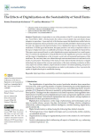 The effects of digitalization on the sustainability of small farms
