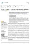 Environmental and economic performance of greenhouse cropping in the Mediterranean basin: lessons learnt from a cross-country comparison