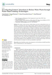 Investigating farmers' intentions to reduce water waste through water-smart farming technologies