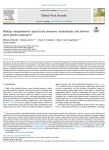 Making complementary agricultural resources, technologies, and services more gender-responsive
