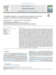 A modeling framework of a territorial socio-ecosystem to study the trajectories of change in agricultural phytosanitary practices