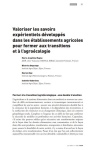 Introduction. Valoriser les savoirs expérientiels développés dans les établissements agricoles pour former aux transitions et à l'agroécologie