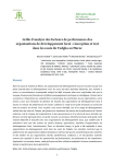 Grille d’analyse des facteurs de performance des organisations de développement local : conception et test dans les oasis du Todgha au Maroc