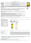 Climate change is expected to severely impact Protected Designation of Origin olive growing regions over the Iberian Peninsula