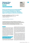 Évaluer les performances environnementales de scénarios d'aménagement d'irrigation dans un contexte de changement climatique - Apports de l'analyse du cycle de vie territoriale
