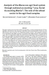 Analysis of the Moroccan agri-food system through national accounting “2015 Social Accounting Matrix”: the role of the wheat sector in the agri-food complex