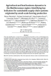 Agricultural and food business dynamics in the Mediterranean region: identifying key indicators for sustainable supply chain systems originated by small-scale farming production