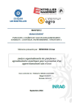 Analyse organisationnelle des plateformes agroalimentaires numériques pour la promotion d’un approvisionnement sain et local