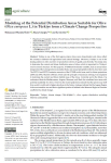 Modeling of the potential distribution areas suitable for olive (Olea europaea L.) in Türkiye from a climate change perspective