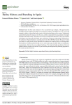 Barley history and breeding in Spain
