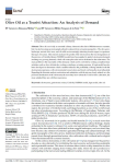 Olive oil as a tourist attraction: an analysis of demand
