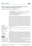 Circular economy in the agri-food system at the country level-evidence from European Countries