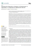 Exploring the integration of industry 4.0 technologies in agriculture: a comprehensive bibliometric review