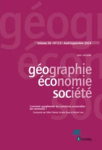 Géographie, Economie, Société, vol. 26, n. 2-3 - Avril-Septembre 2024 - Comment appréhender les transitions soutenables des territoires ?