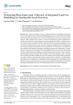 Delivering more from land: a review of integrated land use modelling for sustainable food provision