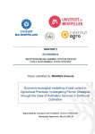 Economic-ecological modelling of pest control in agricultural practices: investigating farmer strategies through the case of pollination services in sunflower cultivation