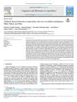 Artificial neural networks in agriculture, the core of artificial intelligence: what, when, and why