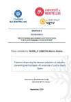 Factors influencing the farmers adoption of pollution-preventing technologies: an example of Lerma basin, Spain