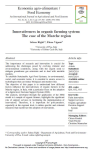 Innovativeness in organic farming system: the case of the Marche region