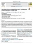 Trade-offs for healthy and sustainable diets in Europe: social-ecological dynamics in an intensive agricultural system