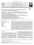 Projected long-term climate change impacts on rainfed durum wheat production and sustainable adaptation strategies