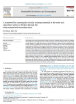A framework for assessing the circular economy potential in the water and agriculture sectors in Türkiye through the water-energy-food-ecosystem nexus
