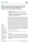 Evaluation of sanitary and environmental impact of plant protection practices in vineyards of southwestern France: organic and conventional/integrated agriculture
