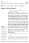 Digital technologies in food supply chain waste management: a case study on sustainable practices in smart cities