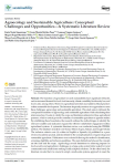 Agroecology and sustainable agriculture: conceptual challenges and opportunities-A systematic literature review