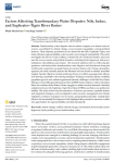 Factors affecting transboundary water disputes: Nile, Indus, and Euphrates-Tigris river basins